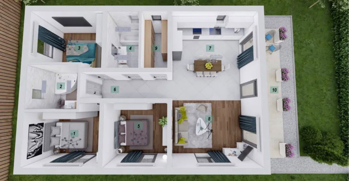 Casa finisata Zeno Vancea ( Melisa 0750407511)